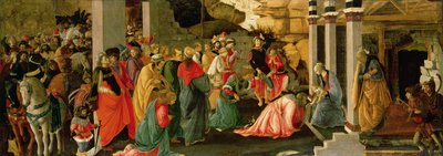 Adoration of the Magi by Sandro Botticelli